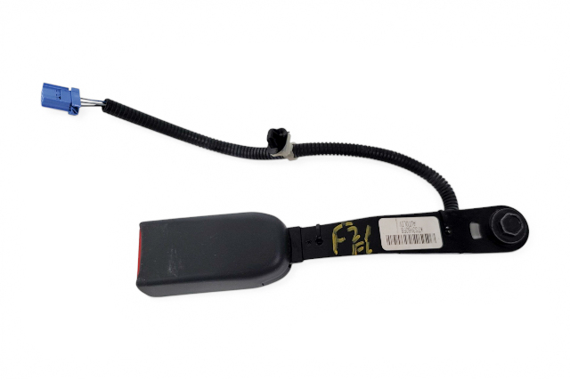 2005-2008 Acura TL Seat Belt Buckle Front Left Graphite Black, 04816-SEP-A11ZA, F021, OEM, 2005, 2006, 2007, 2008