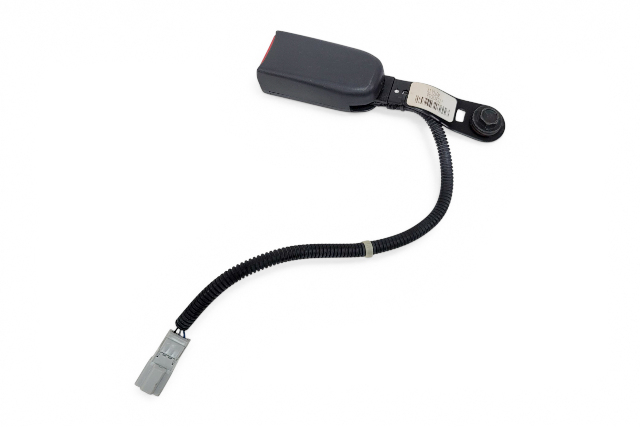 2004-2008 Acura TL Seat Belt Buckle, Right/Passenger Side, Black, 04813-SEP-A01ZA, F021, OEM, 2004, 2005, 2006, 2007, 2008