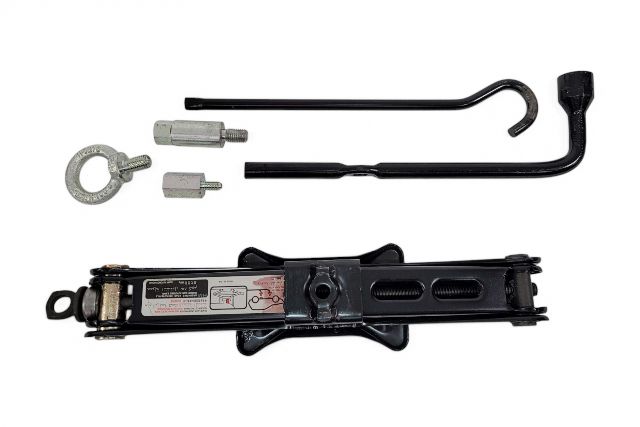 2004-2008 Acura TL Jack Pantograph Assembly Black 89310-SDA-A11, F021, OEM, 2004, 2005, 2006, 2007, 2008