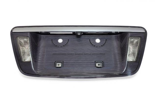 2004-2008 Acura TL Trunk license Plate Lamp Finish Reflector Panel Garnish 34511-SEP-A01, F021, OEM, 2004, 2005, 2006, 2007, 2008