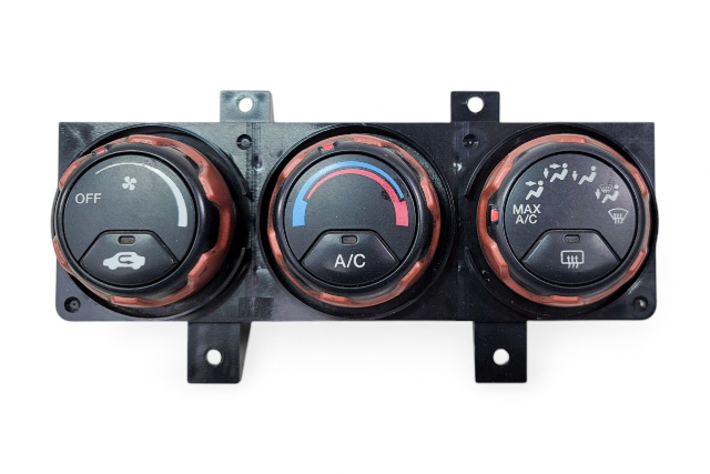 2007-2008 Honda Element A/C Climate Control Panel w/ Knobs 79600-SCV-A01ZC, F022, OEM, 2007, 2008
