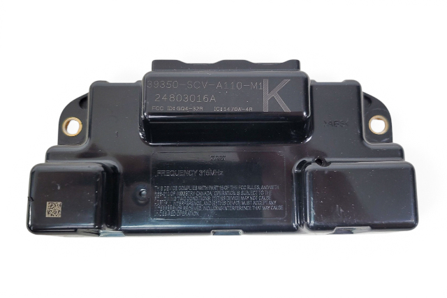 2007-2008 Honda Element SC Tire Pressure TPMS Control Module Unit, 39350-SCV-A11, F022, OEM, 2007, 2008