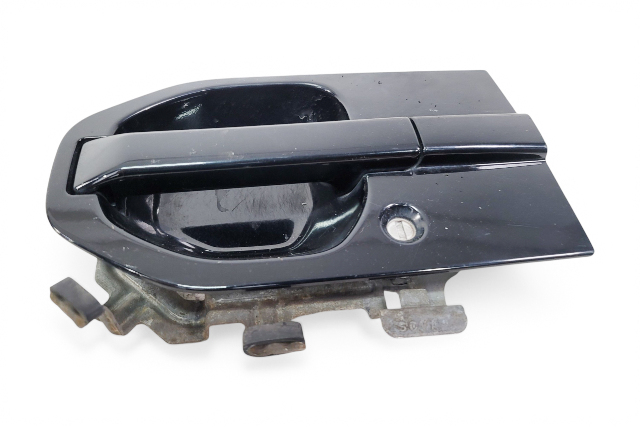 2006-2008 Honda Element Exterior Door Handle Front Left/Driver Black, 72180-SCV-A11ZB, F022, OEM, 2006, 2007, 2008