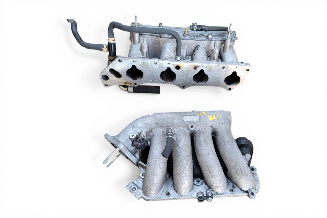2007-2011 Honda Element Intake Air Manifold w/Chamber Set(2) 17050-RBB-A00, 17110-RTB-000, F022, OEM, 2007, 2008, 2009, 2010, 2011