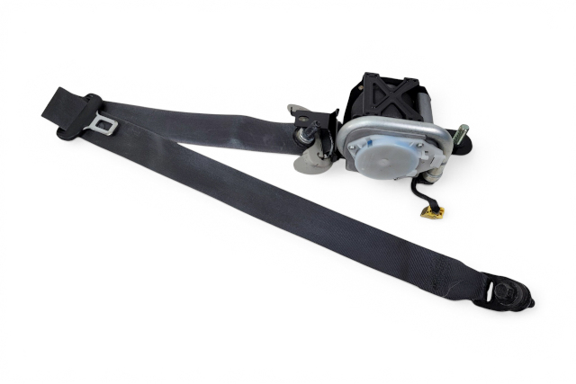 2012-2016 Honda CR-Z CRZ Seat Belt Front Left/Driver Dark Gray 04818-SZT-A01ZC, F023, OEM, 2012, 2013, 2014, 2015, 2016