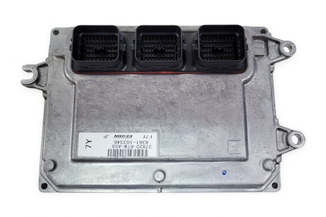 2011-2012 Honda CR-Z CRZ Engine Control Unit Computer ECU AT 37820-RTW-A58, F023, OEM, 2011 2012