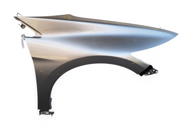 2011-2016 Honda CR-Z CRZ Fender Panel, Front Right/Passenger Silver Metallic 60210-SZT-G90ZZ, F023, OEM, 2011, 2012, 2013, 2014, 2015, 2016