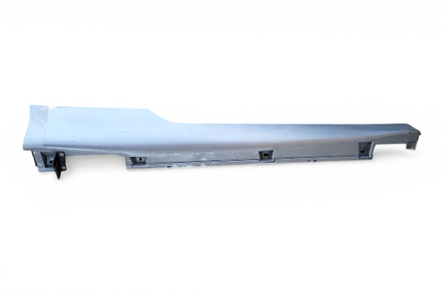 2011-2012 Honda CR-Z CRZ Rocker Panel Molding Right/Pass Silver, 71800-SZT-G01ZD, F023, OEM, 2011, 2012