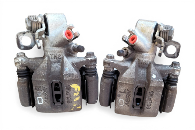 2011-2015 Honda CR-Z CRZ Brake Caliper Rear Right/Left Set, 43019-SZT-G01, 43018-SZT-G01, F023, OEM, 2011, 2012, 2013, 2014, 2015
