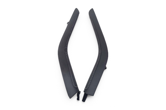 2013-2017 Lexus CT200h Center Console Side Panel Knee Trim Black Left/Right, 58834-76010-26, 58833-76030-43, F024OEM, 2013, 2014, 2015, 2016, 2017