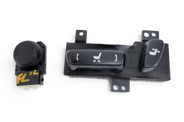 2011-2017 Lexus CT200h Power Seat Switch, Front Left/Driver Side 84922-60180, F024, OEM, 2011, 2012, 2013, 2014, 2015, 2016, 2017
