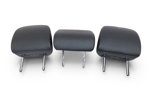 2013-2017 Lexus CT200h Rear Headrest, Black, Left/Center/Right Set(3), 71940-76110-C2, F024, OEM, 2013, 2014, 2015, 2016, 2017