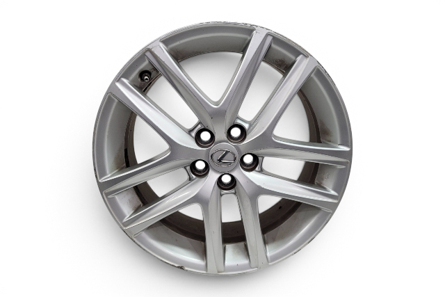 2013-2017 Lexus CT200h Rim Alloy Wheel 17x7 10 Spoke #3, 4261A-76030, F024, OEM, 2013, 2014, 2015, 2016, 2017