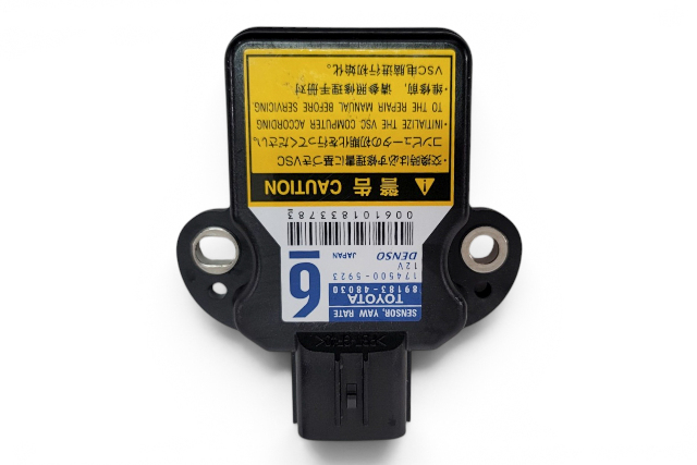 2011-2017 Lexus CT200h Yaw Rate Sensor 89183-48030, F024, OEM, 2011, 2012, 2013, 2014, 2015, 2016, 2017