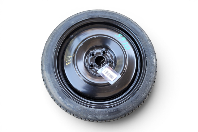 2011-2017 Lexus CT200h Spare Tire Wheel Bridgestone Donut T125/70D17, 42611-21290, F024, OEM, 2011, 2012, 2013, 2014, 2015, 2016, 2017