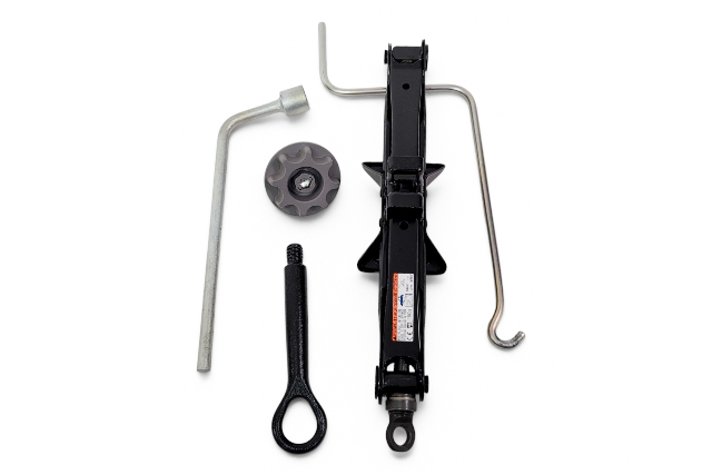 2011-2016 Lexus CT200h Spare Tire Tool Set Kit Jack Assembly Wrench 5 Piece 09111-33030, F024, OEM, 2011, 2012, 2013, 2014, 2015, 2016