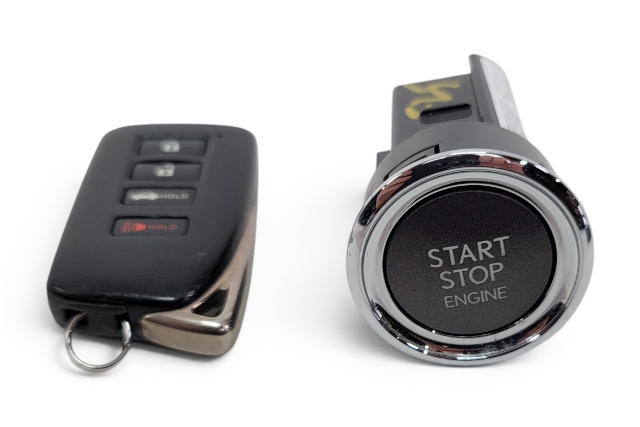 2013-2016 Lexus GS350 Keyless Smart Key FOB Remote w/ Key Switch, Push Start, 89611-30121, F025, OEM, 2013, 2014, 2015, 2016