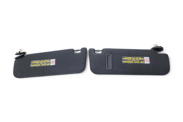 2013-2016 Lexus GS350 Left/Driver Right/Passenger Sun Visor Shield Black, F025, OEM, 2013, 2014, 2015, 2016