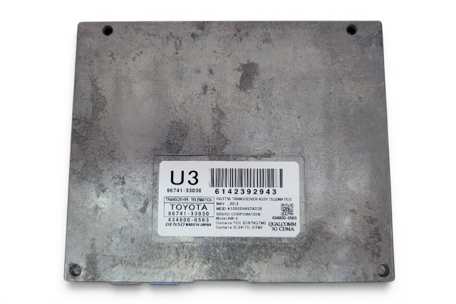 2013-2015 Lexus GS350 Transceiver Telematics Receiver Module Computer 86741-33030, F025, OEM, 2013, 2014, 2015