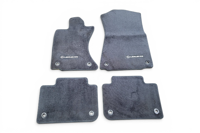2013-2015 Lexus GS350 All Weather Carpet Floor Mats 4 Piece Set Black PT926-30130-25, F025, OEM, 2013, 2014, 2015