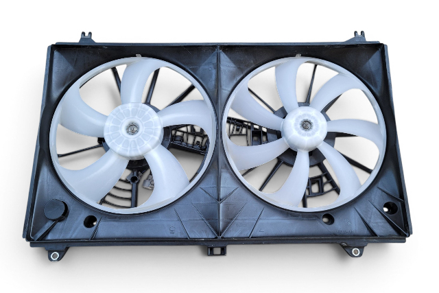 2013-2020 Lexus GS350 Cooling Fan Shroud w/Motor Assembly 16361-31410, F025, OEM, 2013, 2014, 2015, 2016, 2017, 2018, 2019, 2020