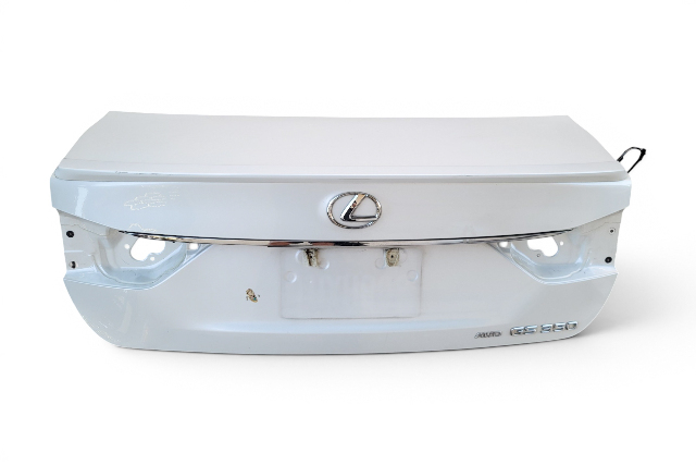 2013-2014 Lexus GS350 Trunk Deck lid Luggage Lid White Pearl, 64401-30C70, F025, OEM, 2013, 2014