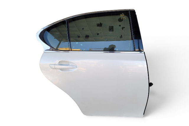 2013-2016 Lexus GS350 Rear Right/Passenger Side Door Assembly White, 67003-30650, F025, OEM, 2013, 2014, 2015, 2016
