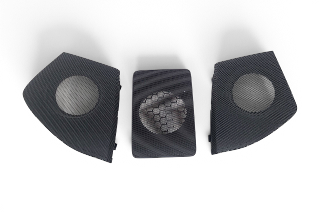 2015-2019 Lexus RC350 Speaker Cover Dash, Instrumental Panel Set(3) 55410-53010-C0, F026, OEM, 2015, 2016, 2017, 2018, 2019