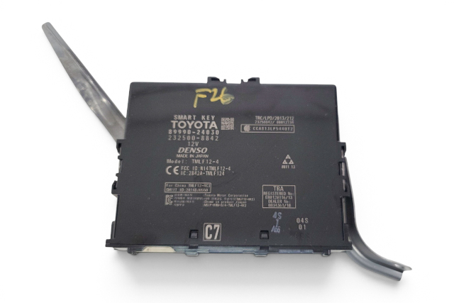 2015-2016 Lexus RC350 Smart Key Control Module Computer Unit 89990-24030, F026, OEM, 2015, 2016