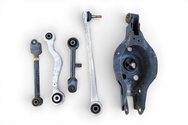 2015-2022 Lexus RC350 Rear Control Arm Rod Set (5) Left/Driver, F026, OEM, 2015, 2016, 2017, 2018, 2019, 2020, 2021, 2022