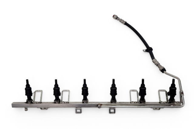 2003-2005 BMW Z4 Fuel Injectors & Rail, Injector 2.5L, 13-53-7-541-452, F027, OEM, 2003, 2004, 2005