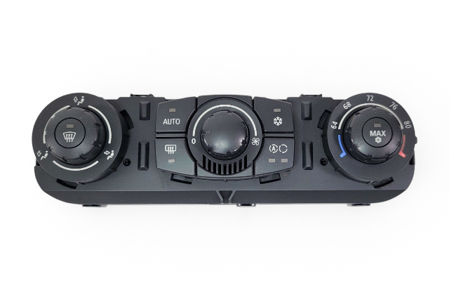 2003-2005 BMW Z4 A/C Climate Control Panel w/ Knobs, 64-11-6-931-598, F027, OEM, 2003, 2004, 2005