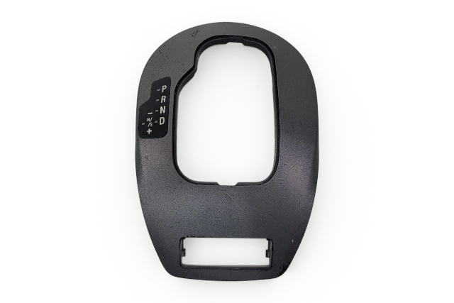 2003-2005 BMW Z4 Center Console Shifter Trim Bezel Boot Cover Black A/T, 51-16-7-026-236, F027, OEM, 2003, 2004, 2005