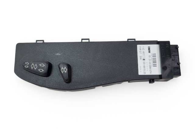 2003-2008 BMW Z4 Front Right/Passenger Seat Switch Control Adjust, 61-30-8-099-074, F027, OEM, 2003, 2004, 2005, 2006, 2007, 2008