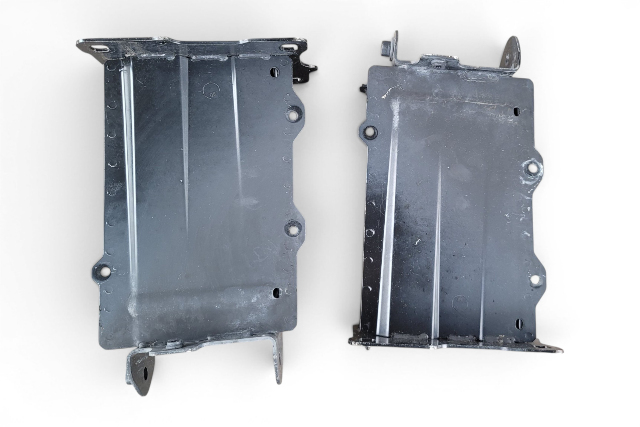 2003-2008 BMW Z4 Front Bumper Reinforcement Bar Beam Bracket Right/Left Set 51-71-7-036-601, F027, OEM, 2003, 2004, 2005, 2006, 2007, 2008