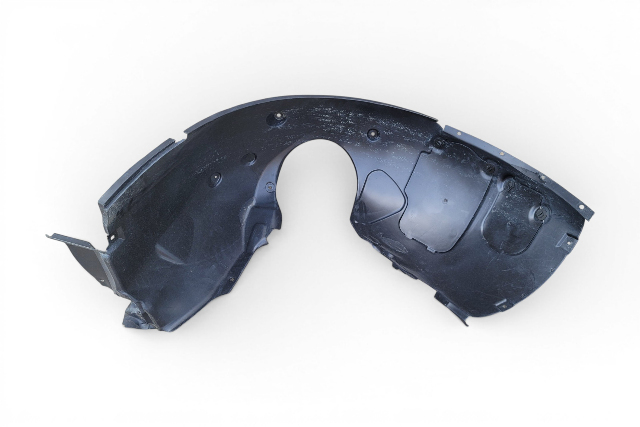 2003-2008 BMW Z4 Fender Cover Liner, Front Right/Passenger, 51-71-7-012-728, F027, OEM, 2003, 2004, 2005, 2006, 2007, 2008