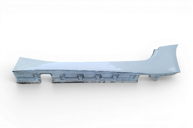 2003-2008 BMW Z4 Left Rocker Panel Molding Side Skirt White, 51-71-7-068-853, F027, OEM, 2003, 2004, 2005, 2006, 2007, 2008