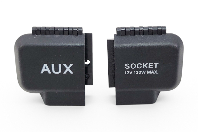 2003-2011 Honda Element EX Center Console AUX 12V Socket 120W 39114-SCV-A01ZA, F028, OEM, 2003, 2004, 2005, 2006, 2007, 2008, 2009, 2010, 2011