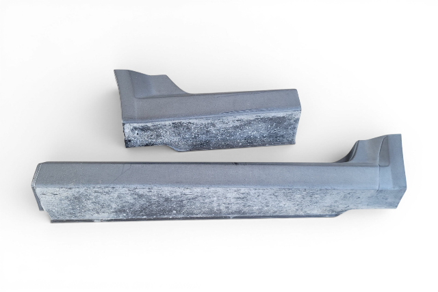 2006-2008 Honda Element Rocker Panel Molding Right/Passenger Front/Rear Black 71900-SCV-A01ZB, F028, OEM, 2006, 2007, 2008