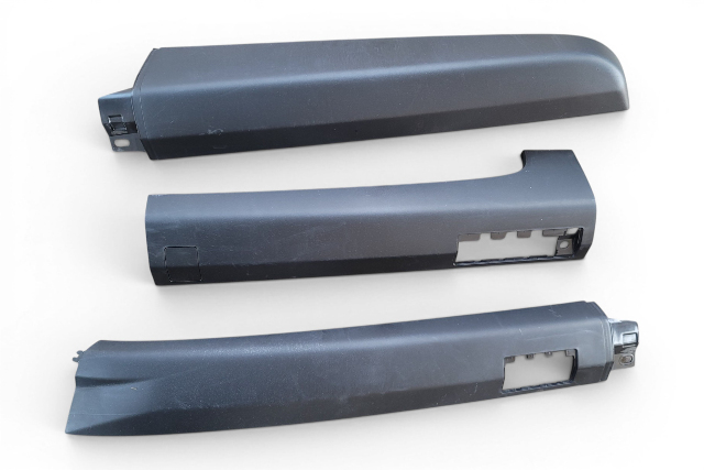 2005-2011 Honda Element Roof Panel Molding Right/Driver Set()3 Black Textured, 75235-SCV-A01ZC, F028, OEM, 2005, 2006, 2007, 2008, 2009, 2010, 2011