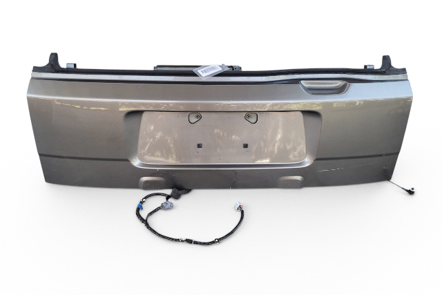 2007-2008 Honda Element Rear Trunk Plate Garnish Trim Cover Galaxy Grey, 74890-SCV-A20ZG, F028, OEM, 2007, 2008
