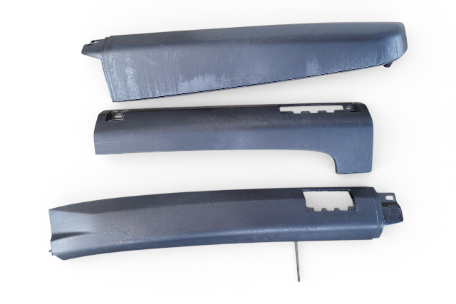 2005-2011 Honda Element Roof Panel Molding Left/Driver Set()3 Black Textured, 75245-SCV-A01ZC, F028, OEM, 2005, 2006, 2007, 2008, 2009, 2010, 2011