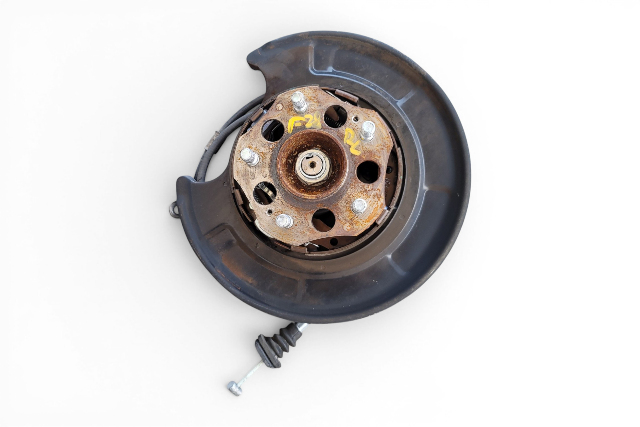 2007-2011 Honda Element Knuckle Spindle Hub Rear Left/Driver, 52215-SCV-A70, F028, OEM, 2007, 2008, 2009, 2010, 2011