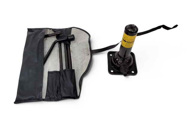2003-2005 Toyota 4Runner Jack Spare Tool Holder Bag Pouch w/Tools 09111-35180, F029, OEM, 2003, 2004, 2005