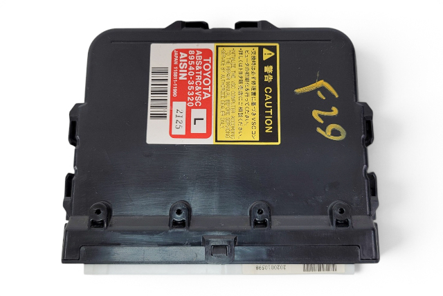 2003-2005 Toyota 4Runner Skid Control Computer Module 89540-35320, F029, OEM, 2003, 2004, 2005