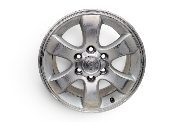 2003-2009 Toyota 4Runner Alloy Wheel, Rim Disc, 6 Spoke 17 Inch #4, 42611-35302, F029, OEM, 2003, 2004, 2005, 2006, 2007, 2008, 2009