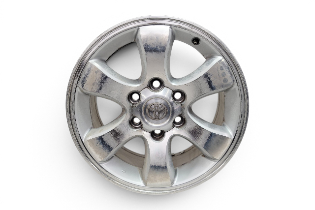 2003-2009 Toyota 4Runner Alloy Wheel, Rim Disc, 6 Spoke 17 Inch #3, 42611-35302, F029, OEM, 2003, 2004, 2005, 2006, 2007, 2008, 2009