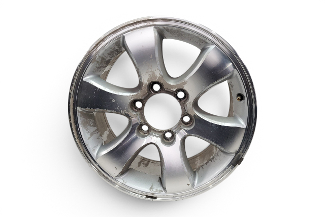 2003-2009 Toyota 4Runner Alloy Wheel, Rim Disc, 6 Spoke 17 Inch #5, 42611-35302, F029, OEM, 2003, 2004, 2005, 2006, 2007, 2008, 2009