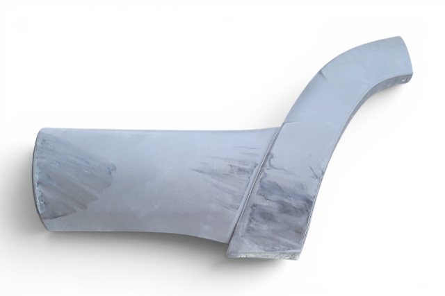 2003-2005 Toyota 4Runner Door Molding Trim Rear Left Textured, 75742-35120, F029, OEM, 2003, 2004, 2005