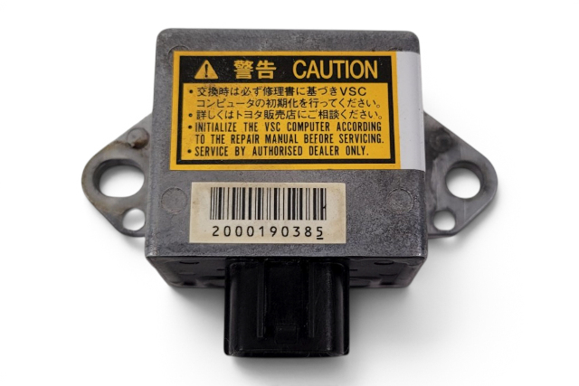2003-2005 Toyota 4Runner YAW Rate Sensor Stability Control 89183-60010, F029, OEM, 2003, 2004, 2005